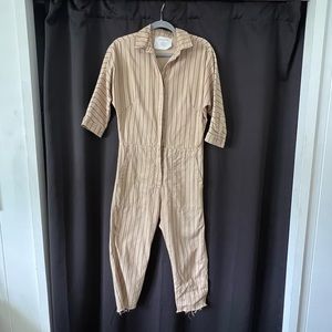 Acacia light brown Pinstriped Jumper (sm)